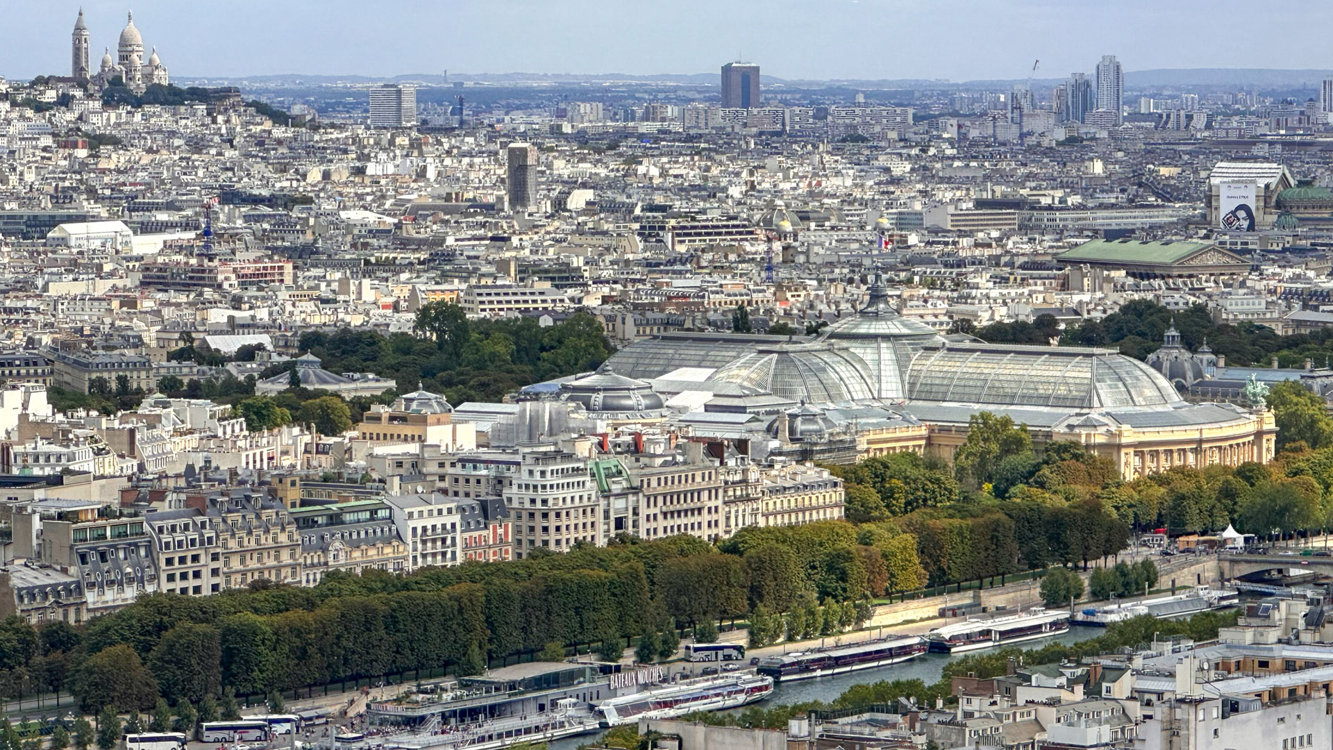 Torre Eiffel vista do Segundo Andar