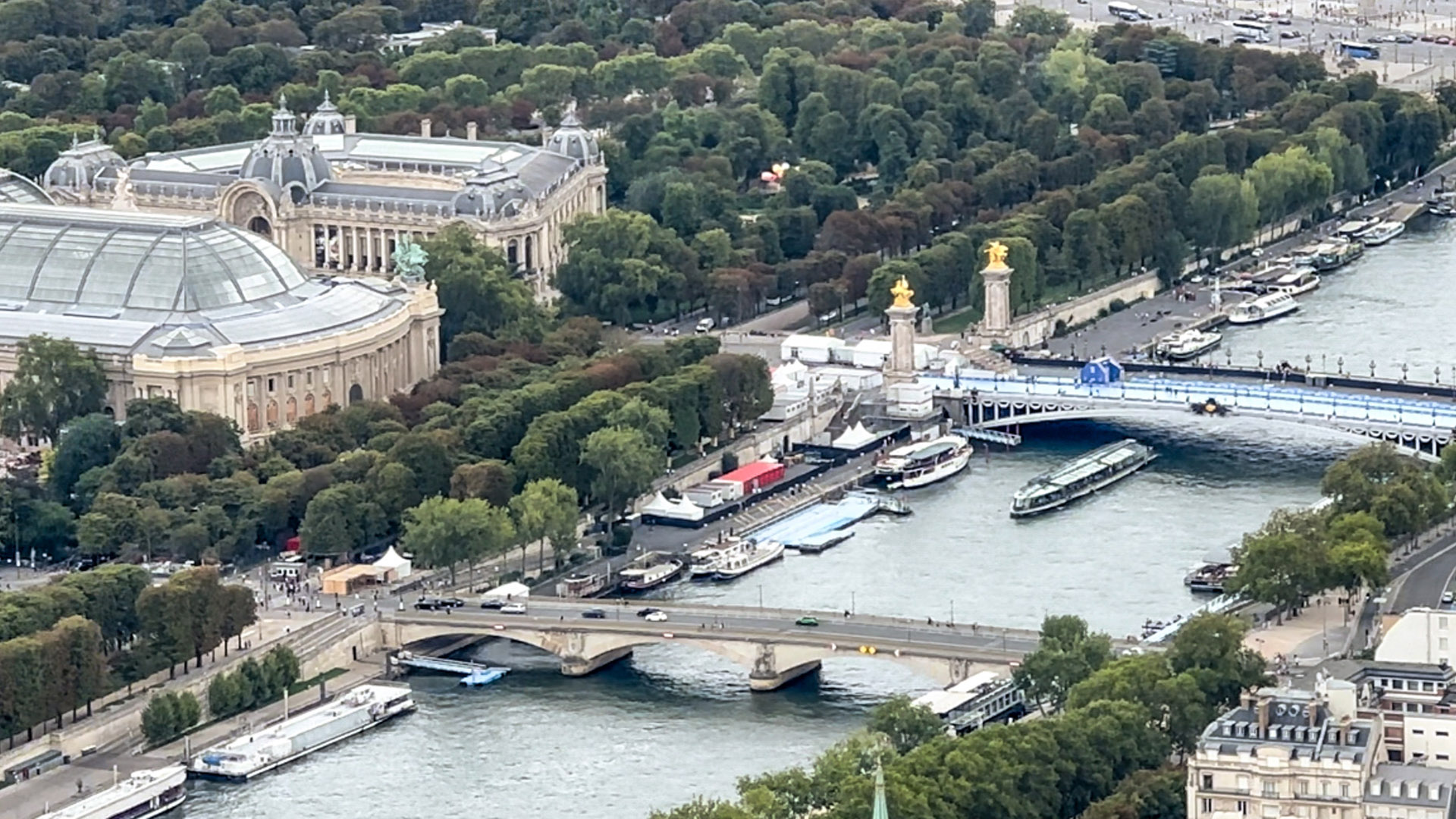 Vista da Torre Eiffel