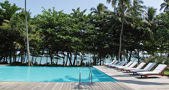 Tivoli EcoResort Praia do Forte: a piscina do spa