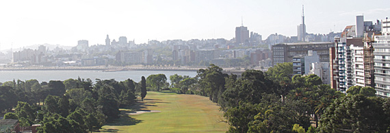 Vista do Tryp Montevideo