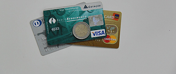 Cartões de crédito no exterior