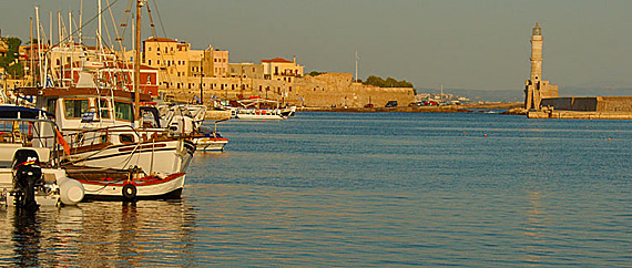 Porto de Xania, Creta, Grécia