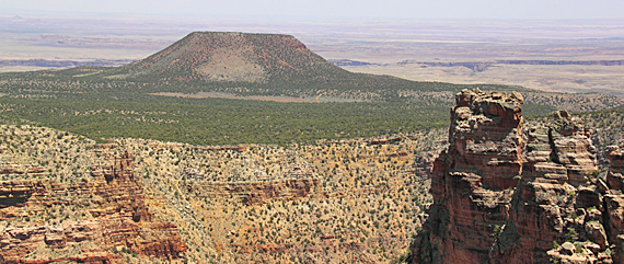 Grand Canyon, Borda Sul