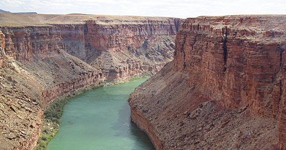 Rio Colorado, no caminho de Page para Flagstaff