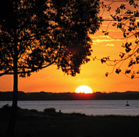 Pôr do sol em Carmelo