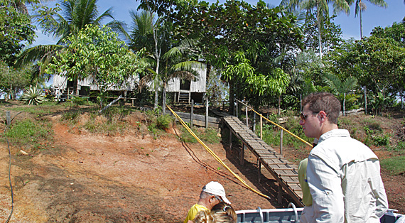 Casa do seu Álvaro e dona Léia