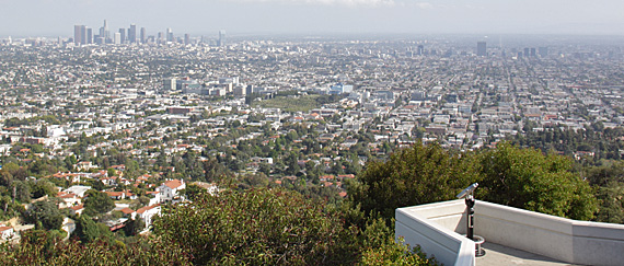 Vista do Observatório Griffith, Los Angeles