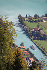 Canal interlagos em Interlaken