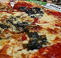 Huitacloche numa pizza em Isla Mujeres