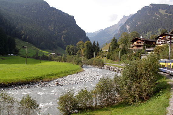 Entre Grindelwald e Interlaken