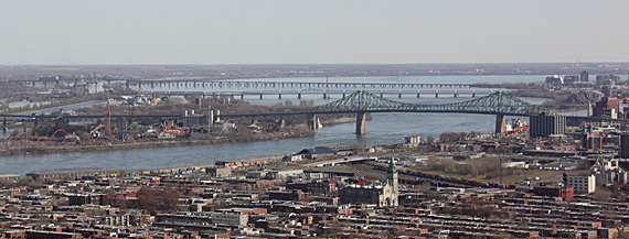 Vista da Torre de Montreal