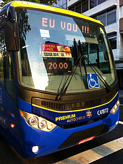 Ônibus primeira classe Rock in Rio
