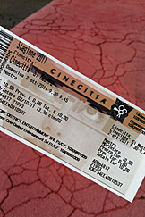 Cinecittà: ingresso