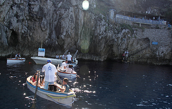 Capri: o passeio à Gruta Azul