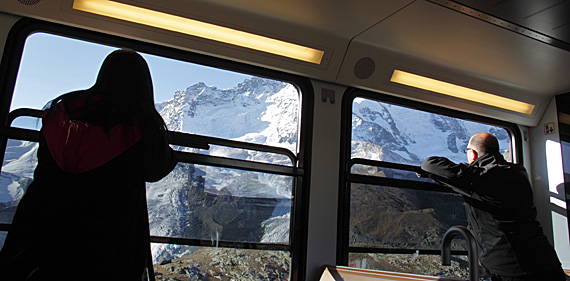 Entre Zermatt e Gornergrat