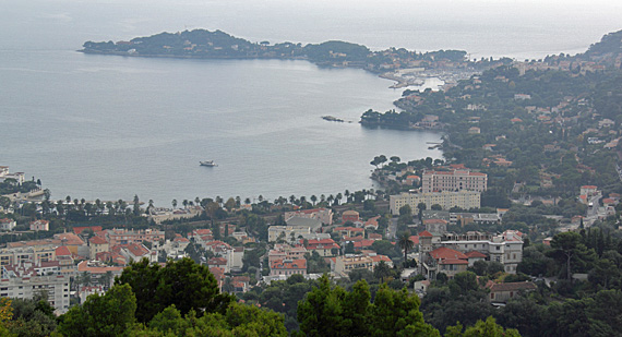 Vista da Moyenne Corniche