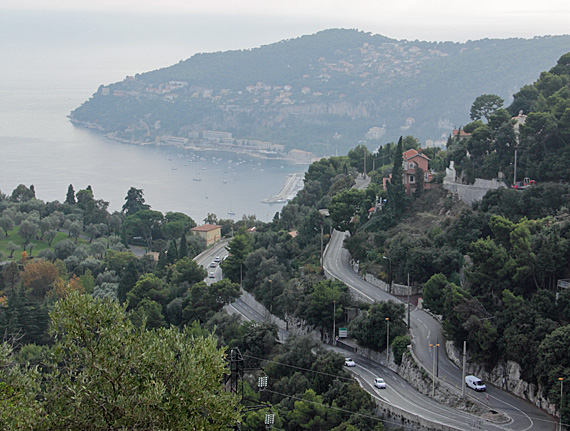 Subida da Moyenne para a Grande Corniche