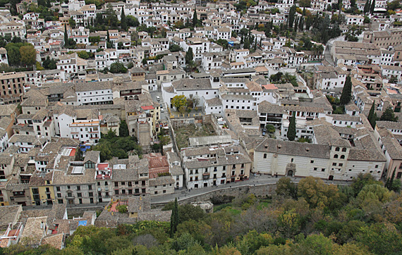 Granada vista da Alhambra