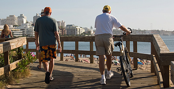 Playa Mansa, Punta del Este