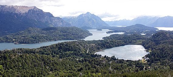 Bariloche, bonita mesmo sem neve