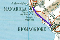 Manarola-Riomaggiore a pé