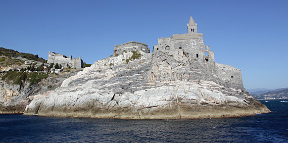 Chegando a Portovenere