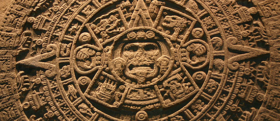 Relógio maia no Museo de Antropologia