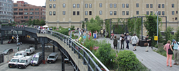 High Line Elevated Park - O parque suspenso de Nova York