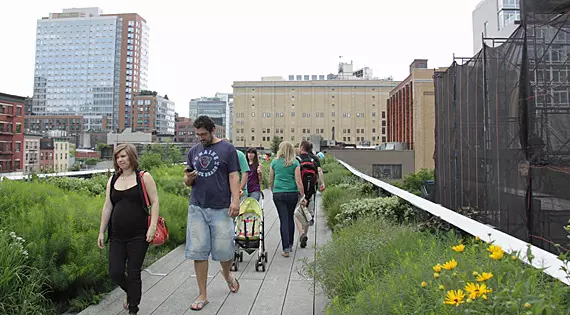 High Line Elevated Park - O parque suspenso de Nova York