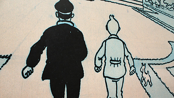 Tintin, Bruxelas
