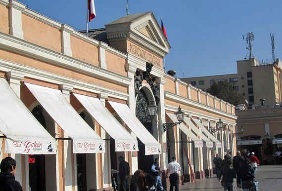 Mercado Central, Santiago. Foto: Paula Ferreira