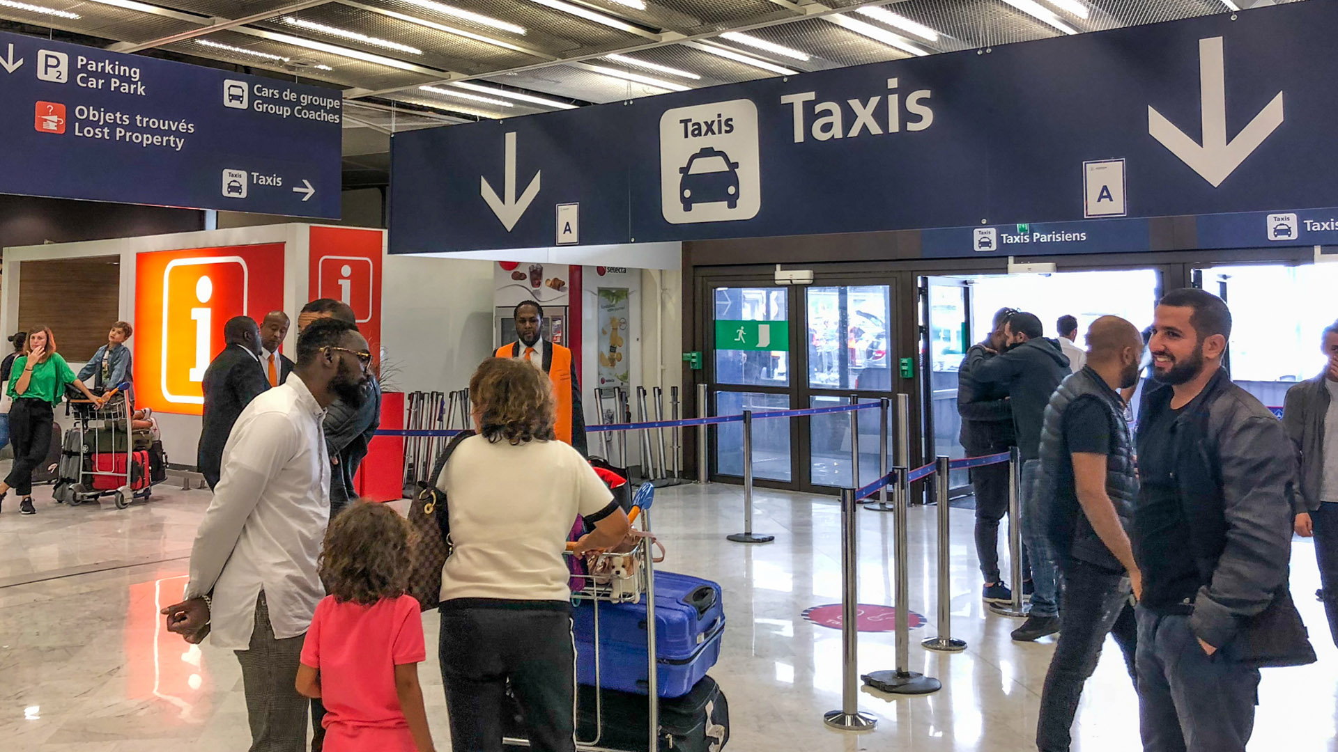 Aeroporto de Orly: táxis