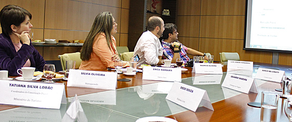 Encontro no Ministério do Turismo