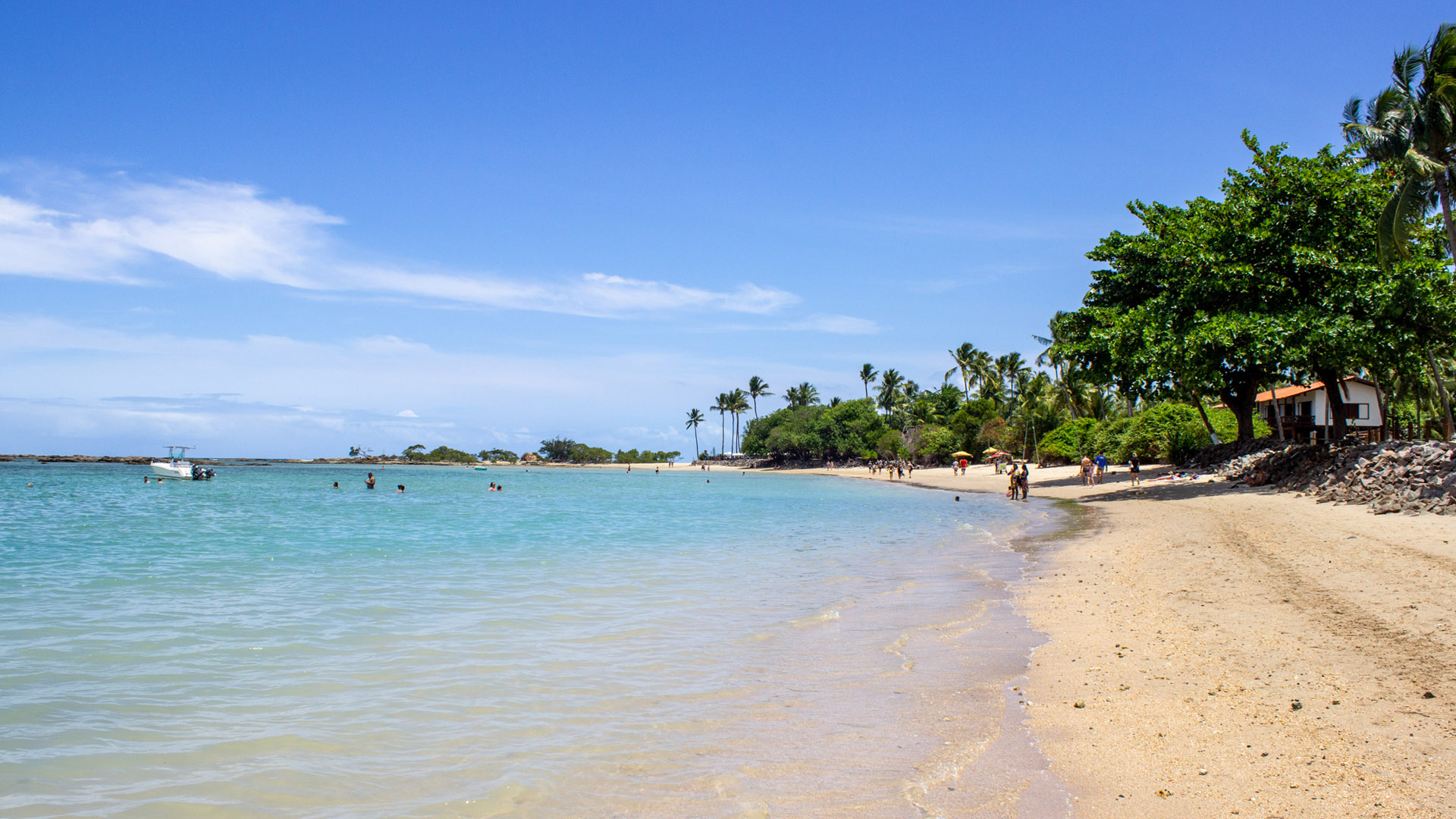 Terceira Praia, Morro de São Paulo