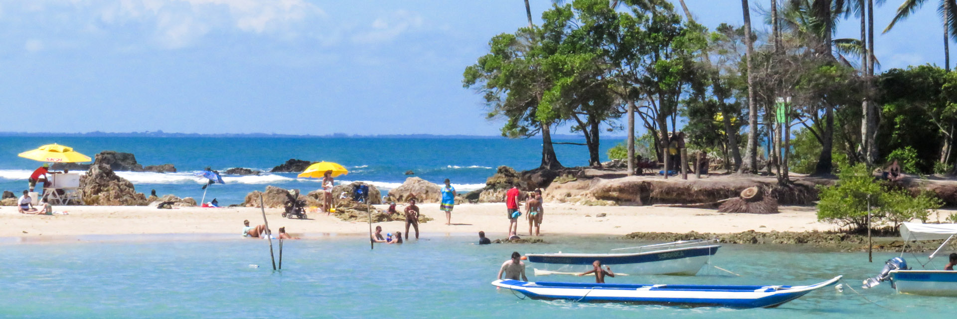 Guia de praias Costa do Dendê e do Cacau