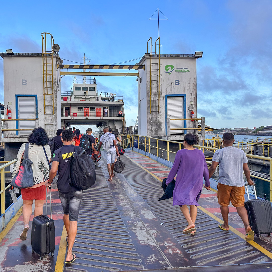 Ferry boat para Itaparica