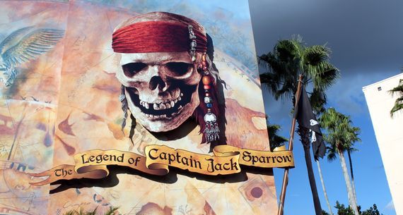 Piratas do Caribe Hollywood Studios
