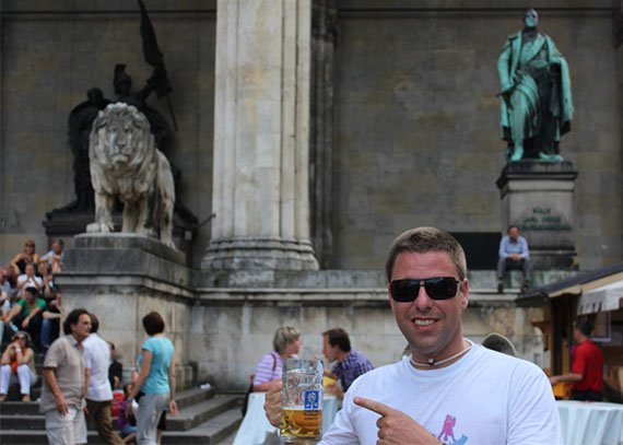 Vladimir na Odeonsplatz