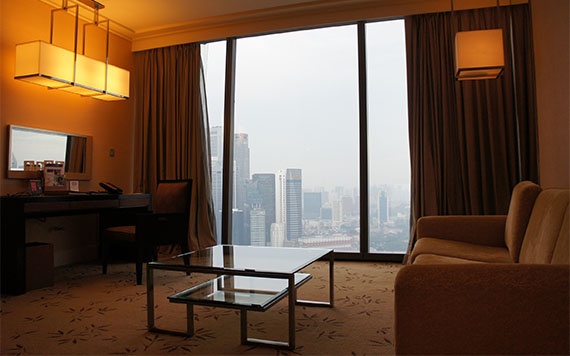 Premier room no Marina Bay Sands