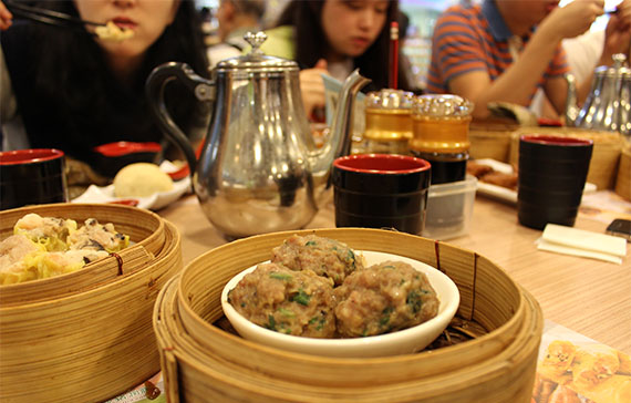Steamed beef ball, a almôndega do Tim Ho Wan