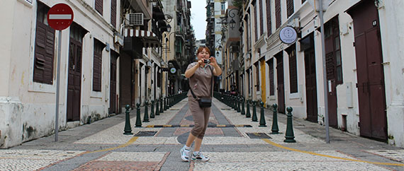 Turista em Macau