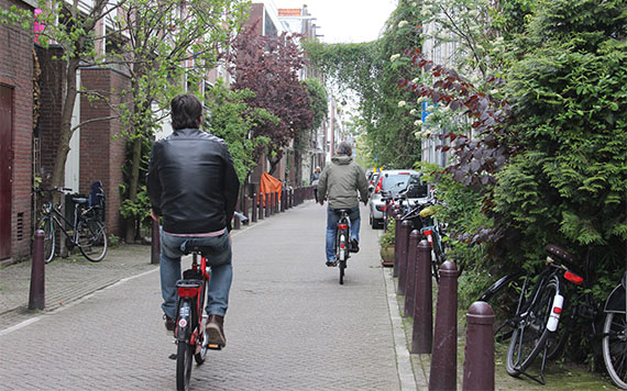 Rua em Jordaan, Amsterdã