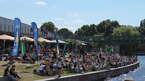 À beira do Spree