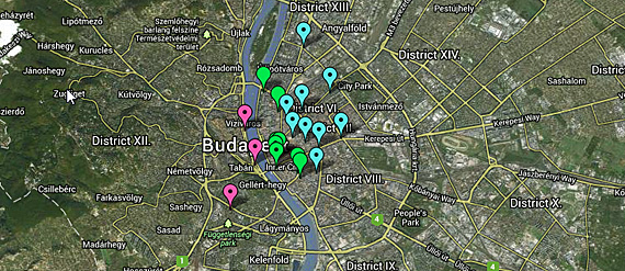 20 hotéis em Budapeste