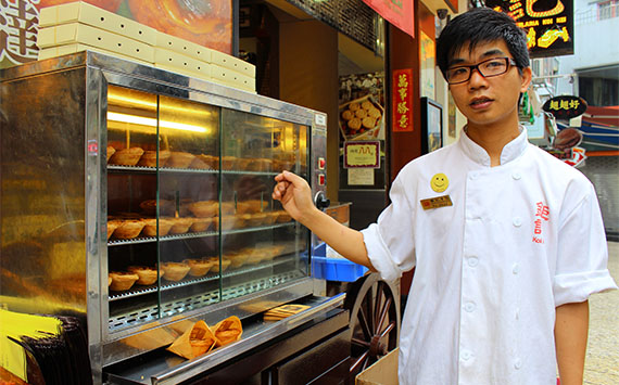 Pastel de nata em Macau