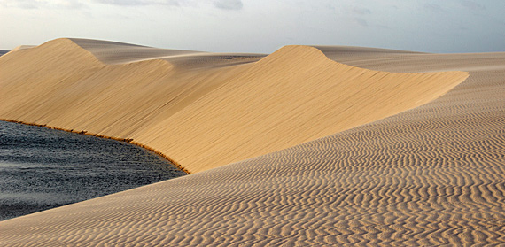 A caminho da Lagoa da Capivara, Atins