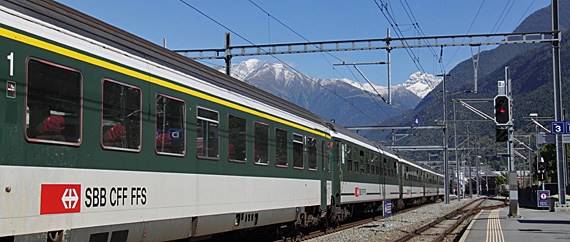 roteiros de trem na suiça