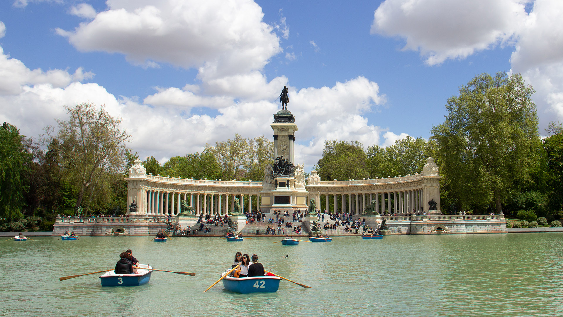 madri parque del retiro