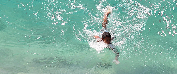 Noronha | Na Praia do Cachorro: o menino e o jacaré 7