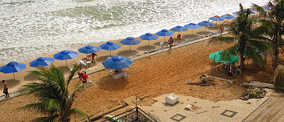 Natal: como está o calçadão da praia de Ponta Negra 1